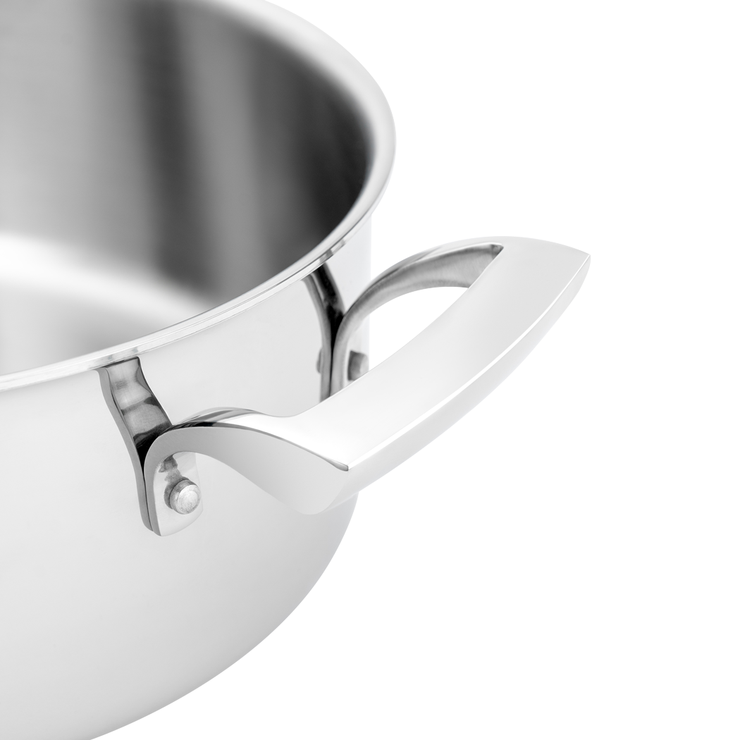 THERMALLOY Tri-Ply Sauce Pot, 4QT