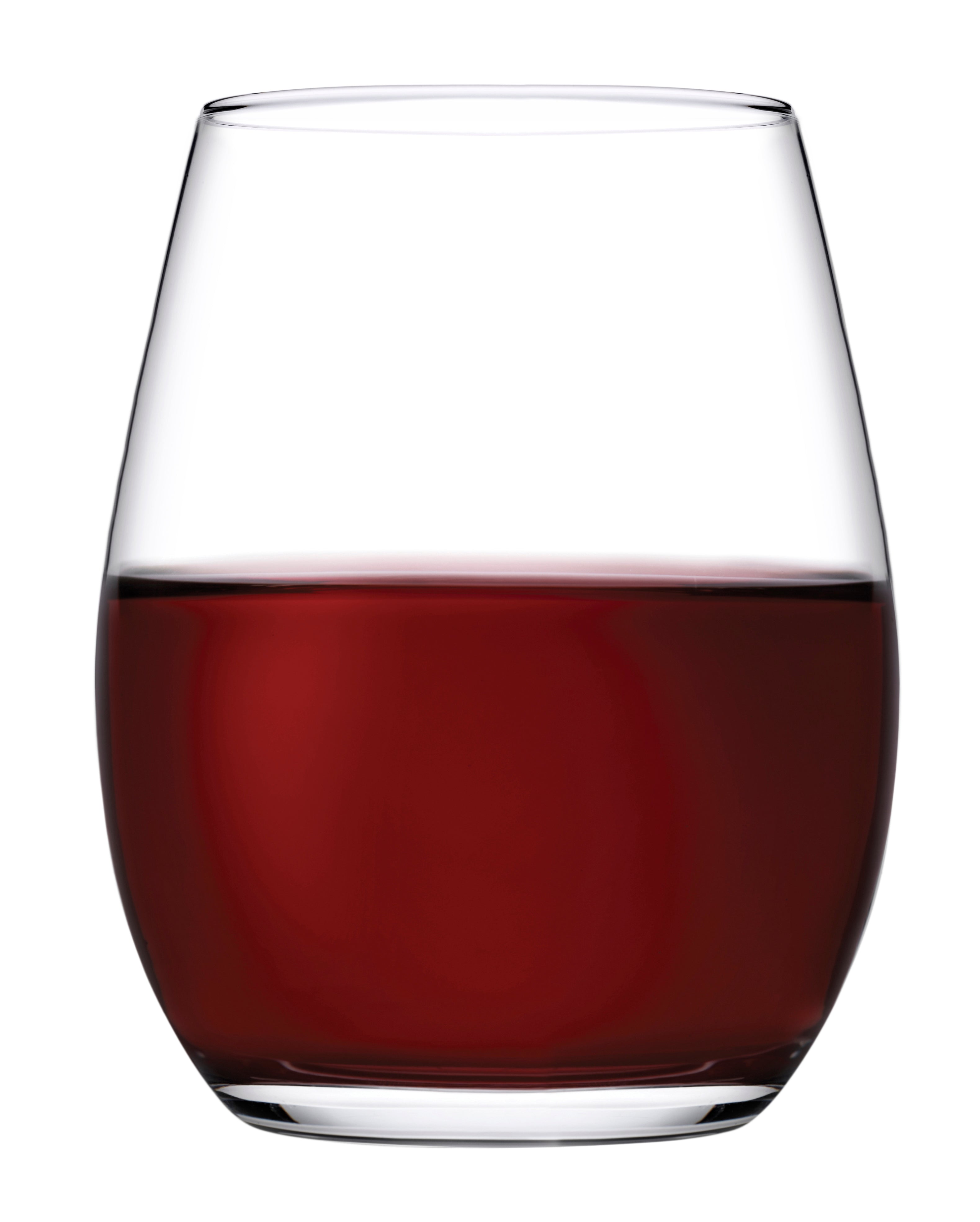 PASABAHCE Amber Stemless Red Wine 14.9oz