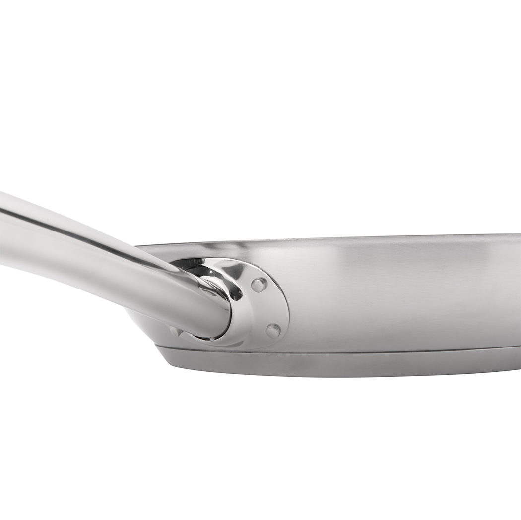 Elements Stainless Steel Fry Pan, 9.5"