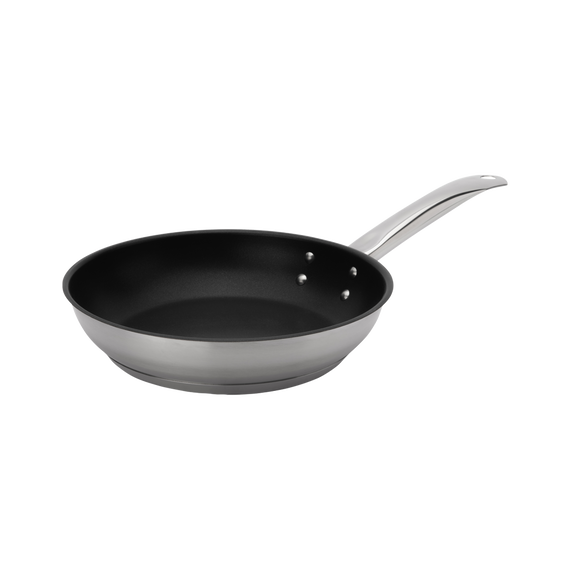 Elements Stainless Steel Fry Pan, Teflon Select, Non-Stick, 11"