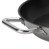 Stainless Steel Fry Pan with Helper Handle