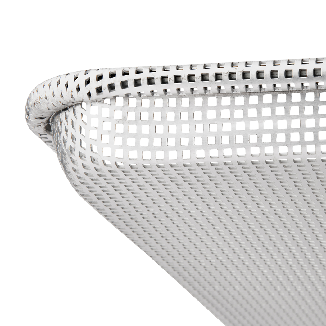 Thermalloy Aluminum Bun Pan, Fully Perforated, 16 Gauge