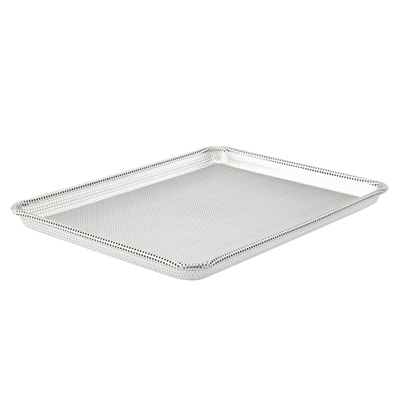 Thermalloy Aluminum Bun Pan, Fully Perforated, 16 Gauge