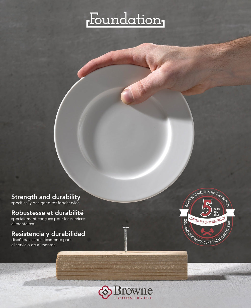 Foundation Porcelain Dinnerware Brochure