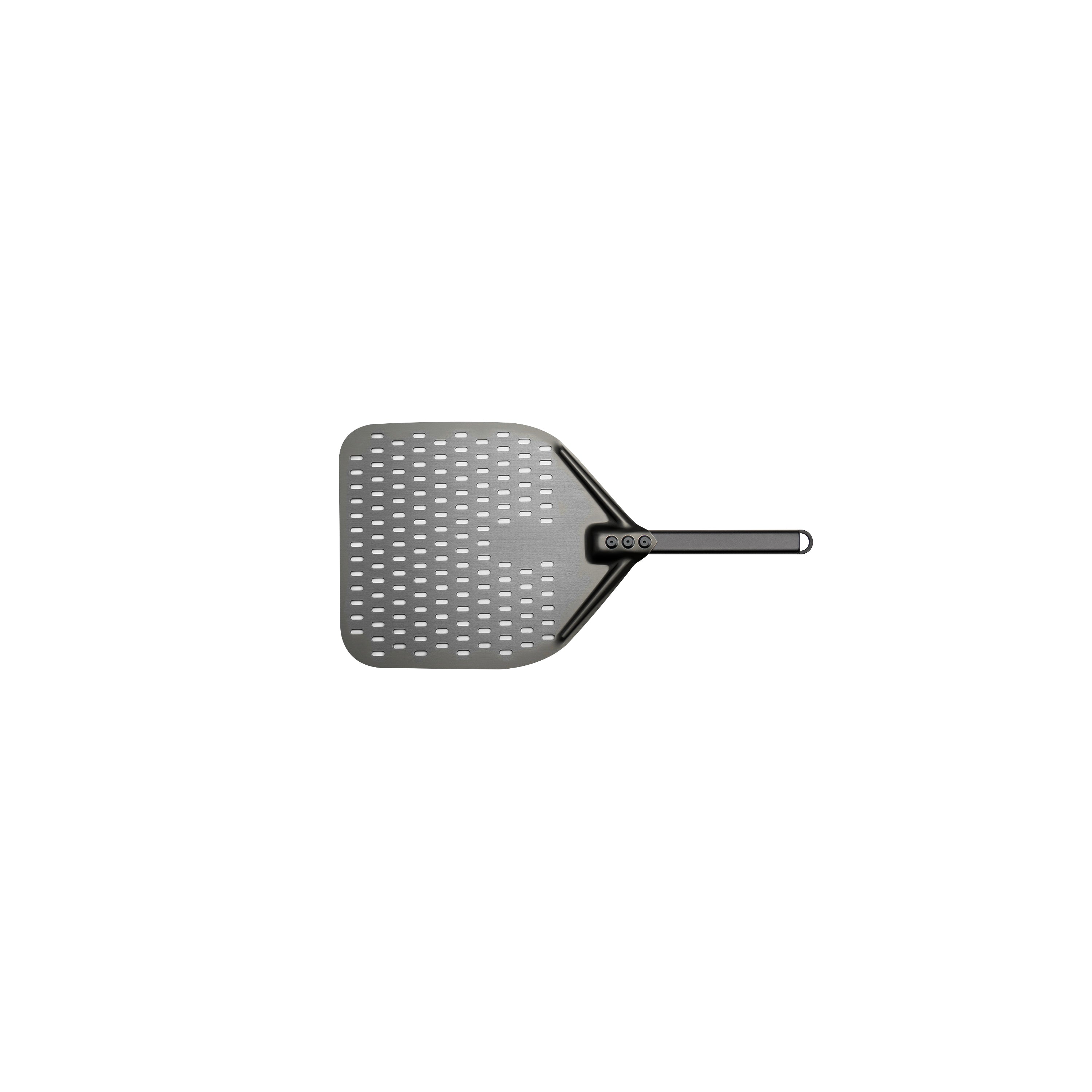 Napolitani Hard Anodized Pizza Peel, Perforated, 14x12