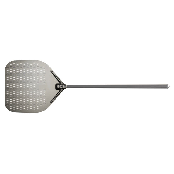 Napolitani Hard Anodized Pizza Peel, Perforated, 18x16"