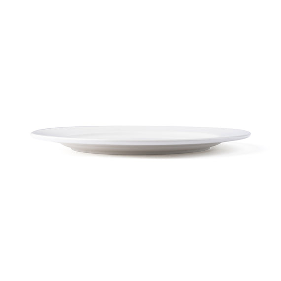 FOUNDATION Round Wide Rim Plate, 12"