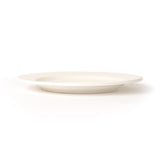 PALM Dinner Plate, 9" / 22.9cm, Wide Rim, Porcelain, White