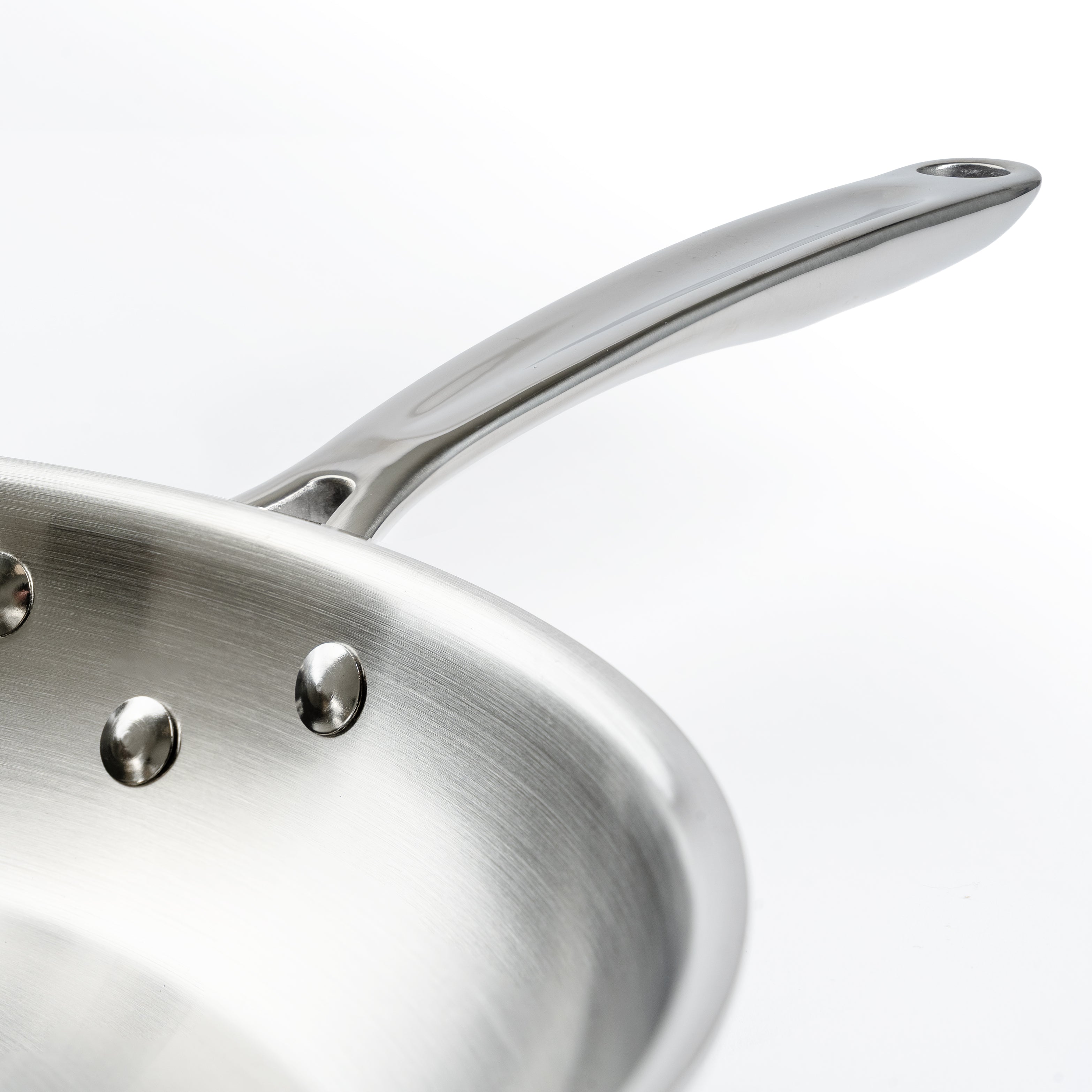 THERMALLOY Tri-Ply Fry Pan with ProGrip Handle, 9.5"