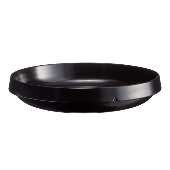 Emile Henry Welcome Round Dish  14" Coal Black