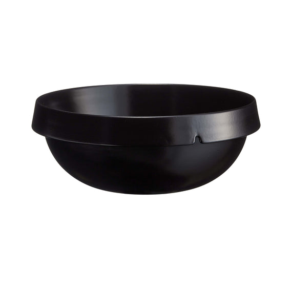 Emile Henry Welcome Salad Bowl 12.4" Coal Black