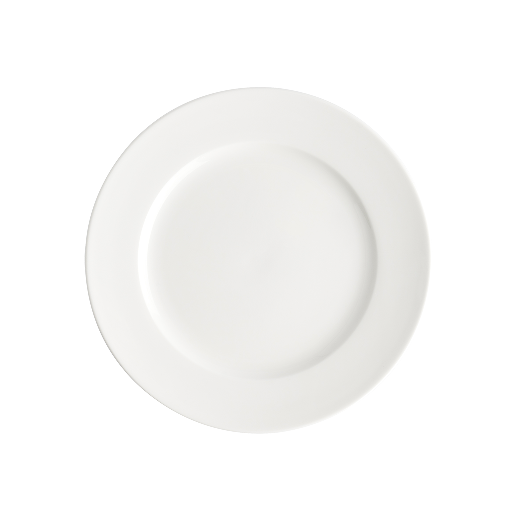 FOUNDATION Round Wide Rim Plate 9