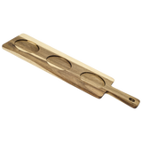Reversible Serving Board with 3 Inserts
