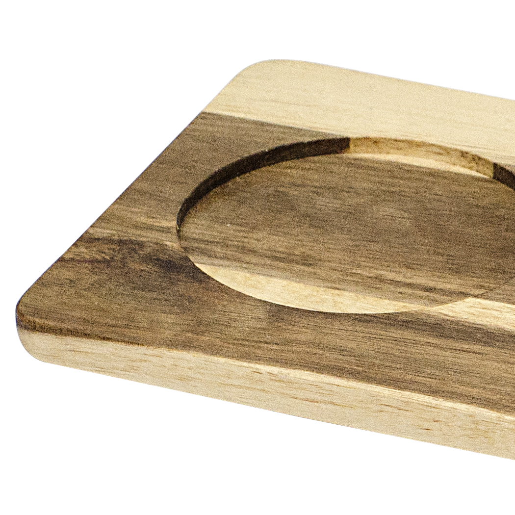 Reversible Serving Board with 3 Inserts