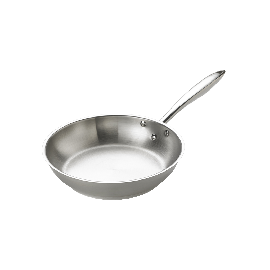 Stainless Steel Deluxe Fry Pan