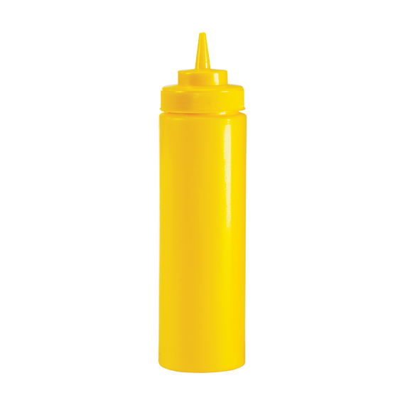 Wide Mouth Squeeze Dispenser, Yellow