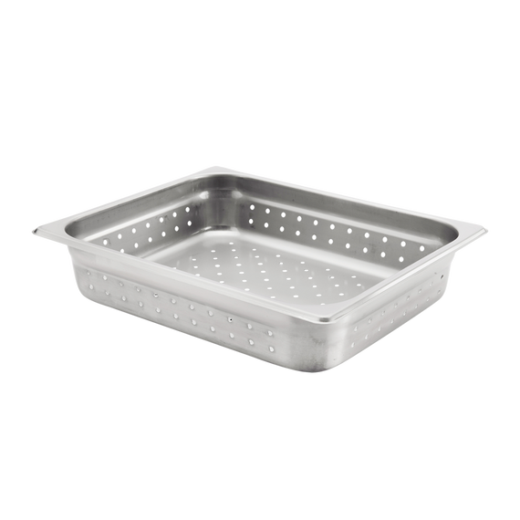 Half size, Perforated Steam Pan, 2" deep