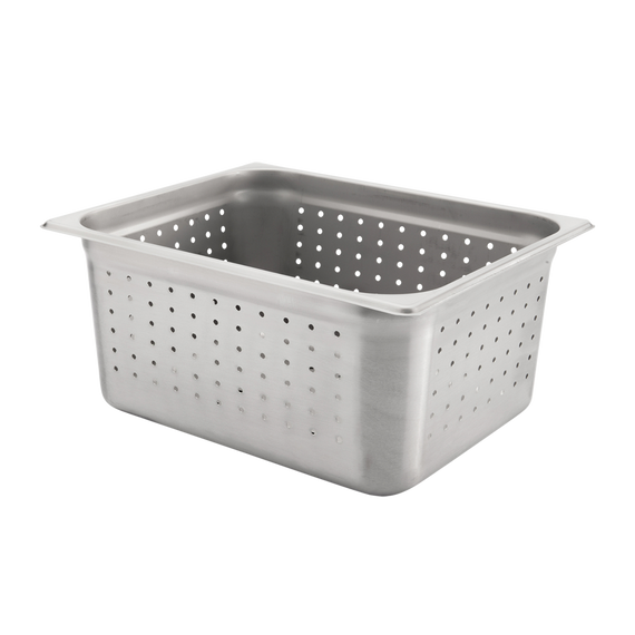 Half size, Perforated Steam Pan, 6" deep