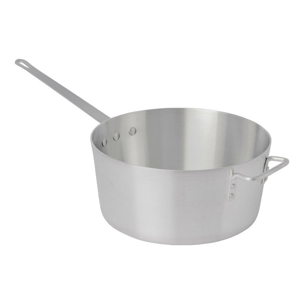 Standard Weight Tapered Sauce Pan with Helper Handle