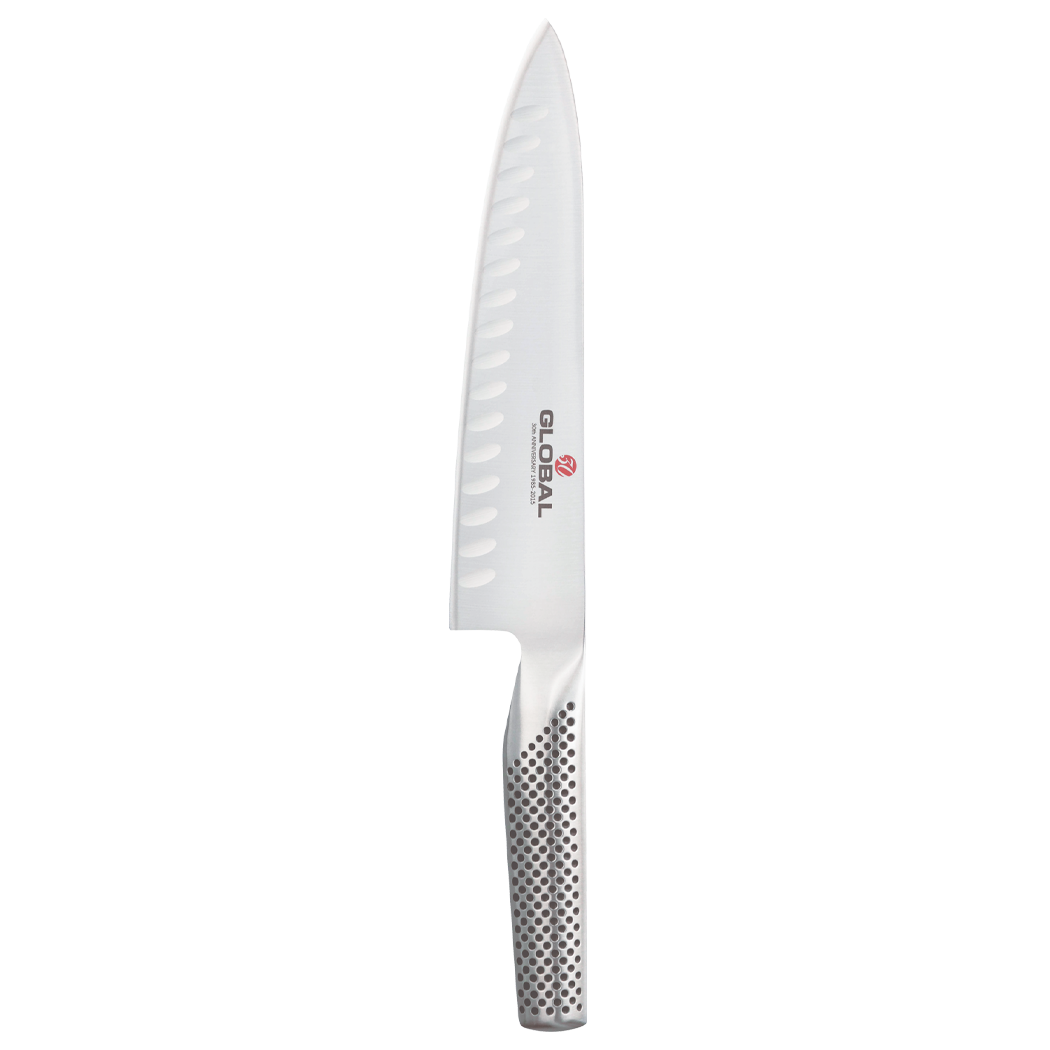 Global Fluted 8" Chef Knife