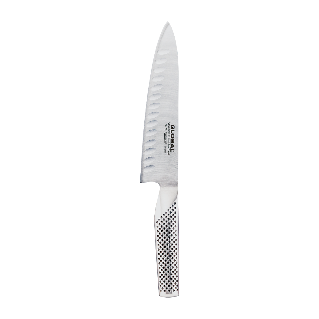 Global Fluted 7" Chef Knife